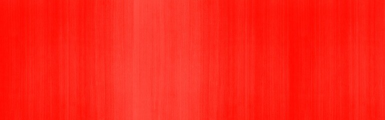 Panorama of Vintage red painted plywood wall texture and seamless background