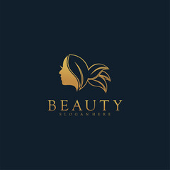 Set of beauty and hair salon logo lineart with modern concept Premium Vector. part 4