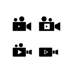 Video camera icons