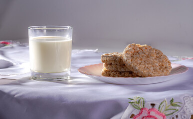 milk and cookies