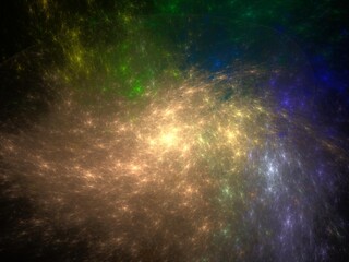 Imaginatory fractal background Image
