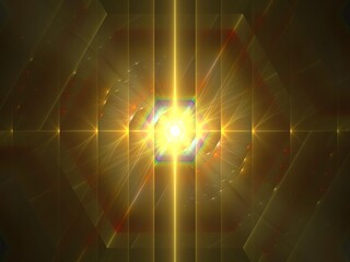 Imaginatory fractal background Image