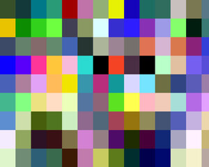 Fototapeta na wymiar Colorful squares, rainbow, abstract colorful background