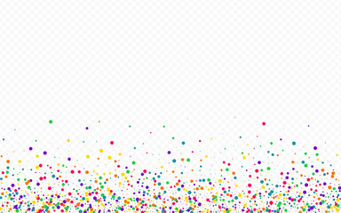 White Round Transparent Transparent Background. Invitation Rain Background. Celebrate Polka Design. Green Splash Festival Invitation.