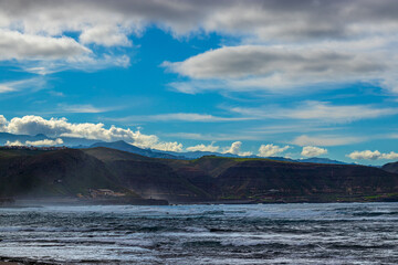 Mountains facing Las Palmas
