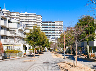 閑静な住宅街