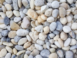 close up dry stone texture