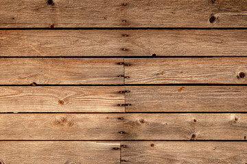 
Brown wood plank wall texture background