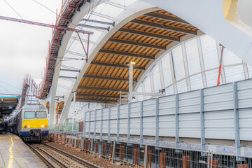 New public railwaystation of City Mechelen