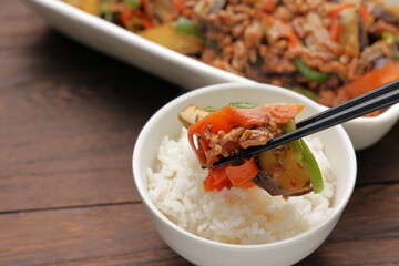 麻婆茄子
