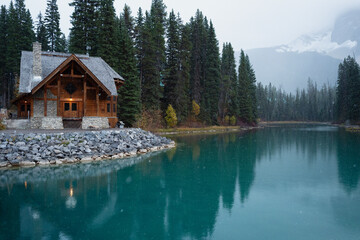 Obraz premium Canada Emerald Lake