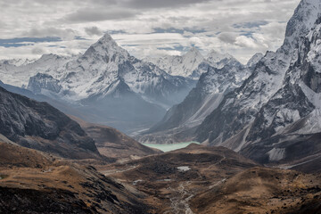 Fototapeta na wymiar Everest trekking nepal