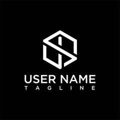  Letter JS Hexagon Shape Logo Design Element Stock Vector Adobe Stock , letter js hexagon icon l logo vector image