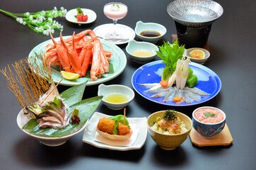 会席料理　和食　盛付　japan　