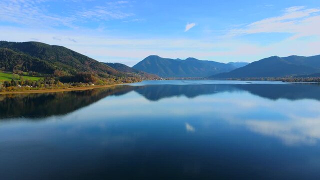 Tegernsee in Bayern, Deutschland