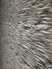 Texture of a stone wall