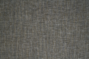 close-up texture of natural weave cloth in dark and black color. Fabric texture of natural cotton...