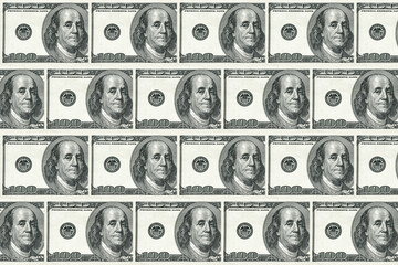 Macro One Hundred Dollar Bill