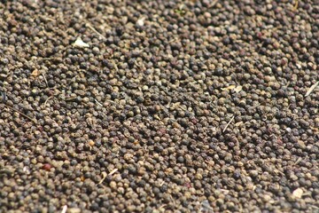 Black pepper closeup image