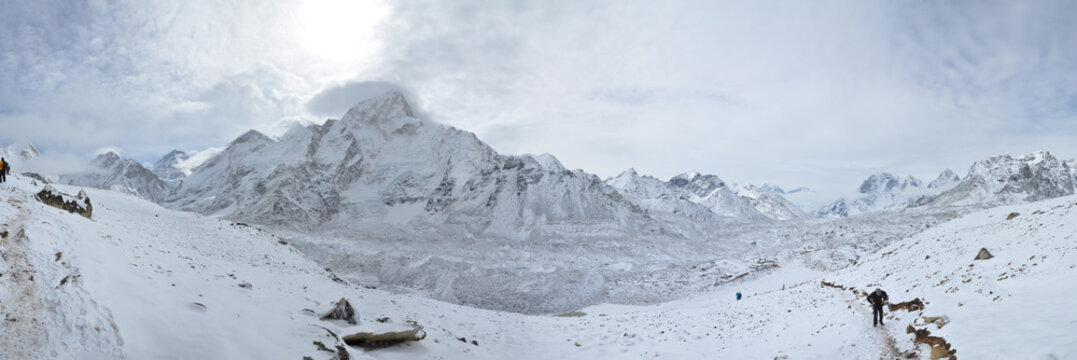 Kala Patthar Panoramic View Nepal