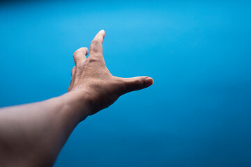 Open hand reaching for the future.