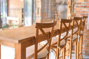 Concept decoration of modern coffee shop, interior design