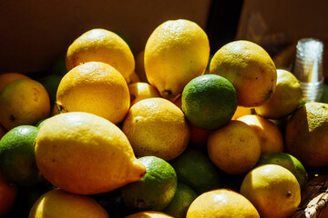 lemons and limes