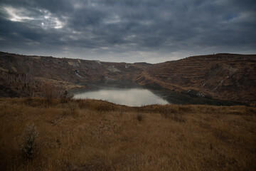 
abandoned old coal mine