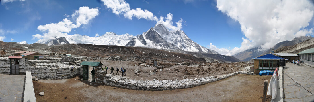 Dingboche, Nepal, Panorama