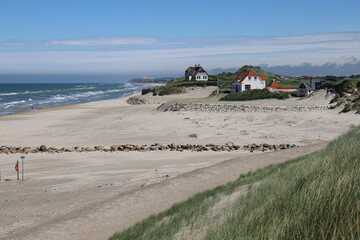beach north jutland n&oslash;rre l&oslash;kken