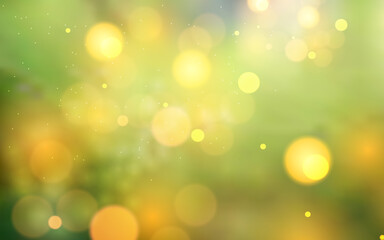 Obraz premium Abstract spring green background vector