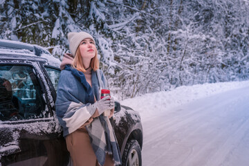 Staycation,travel ,Social distance. gen z travels winter to car covid 19 coronavirus pandemic, isolation, tourism,new normal.Staycations, hyper-local travel, Road trip,getaway, natural environment