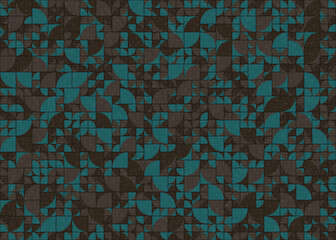 Abstract Geometric Pattern generative computational art illustration