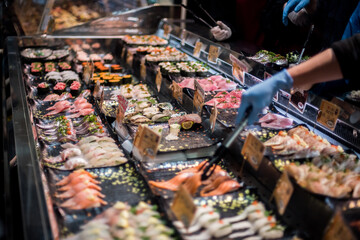 山口県下関の唐戸市場