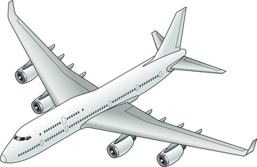 A common and popular long haul passenger jet.