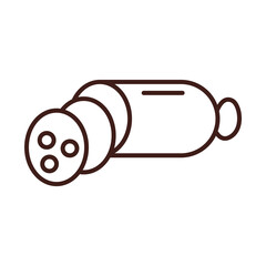 breakfast cutting sausage line style