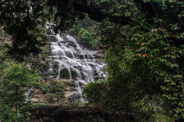Mae Ya waterfall at Doi Inthanon national park, Chom Thong District,Chiang Mai Province, Thailand
