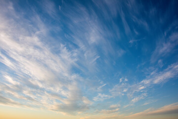 Obraz premium blue sky with clouds