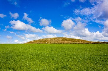 Chapel Carn Brea Hill Cornwall England