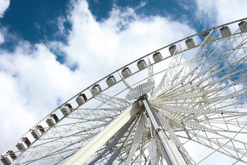 ferris wheel against sky