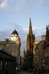 Fototapeta premium Las grandes construcciones de edimburgo