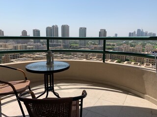 Dubai View From Balcony