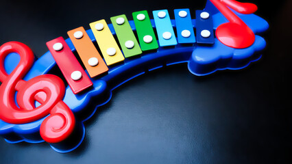 Toy instrument xylophone