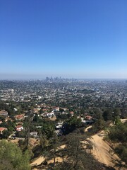 Fototapeta premium Aerial View Los Angeles City