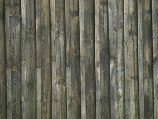 Ściana starego drewnianego budynku