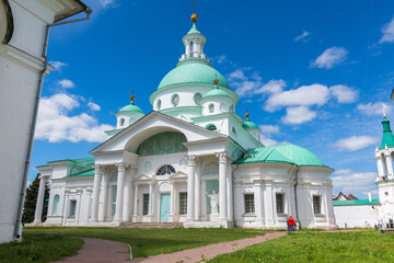 view of the Dmitrievskaya church, photo was taken on a sunny summer day