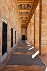 Mustafa Kemal Ataturk Mausoleum in Ankara Turkey. Famous travel destination. 