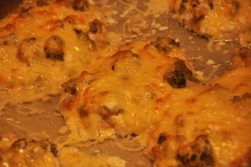 baked meat