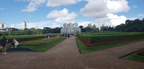 Botanical garden Curitiba Brazil