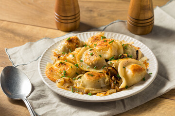 Homemade Polish Potato Pierogies